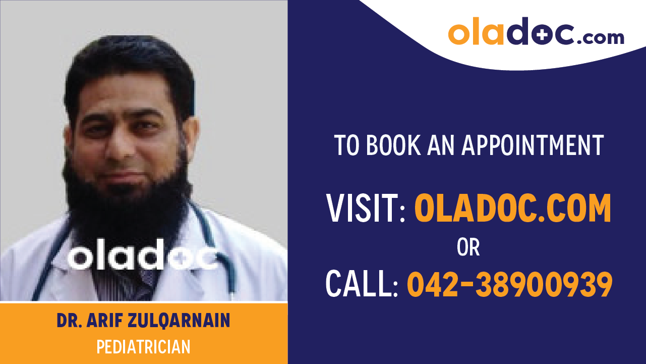 Book appointment with Dr.Arif Zulqarnain-best Pediatrician in Multan